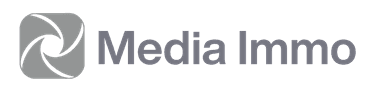 MEDIA IMMO - Logo de photographie immobilière professionnelle